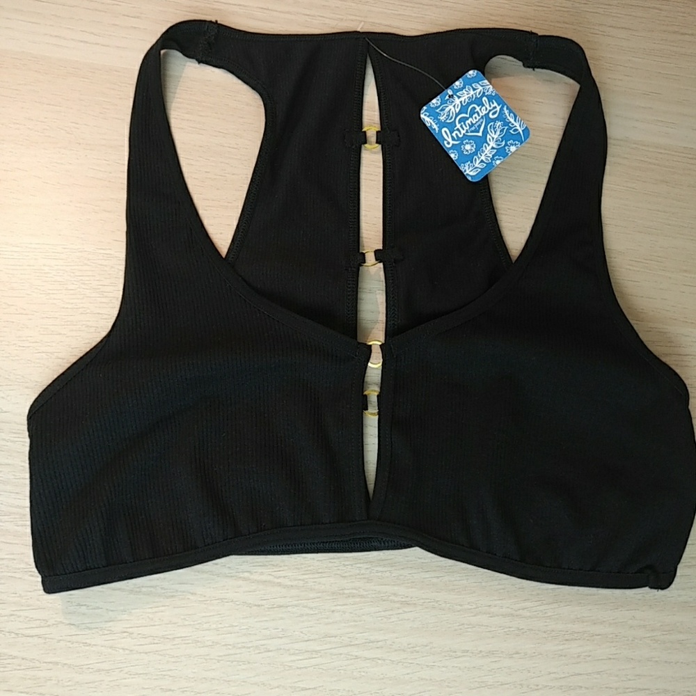 Wireless high back Free People bralette